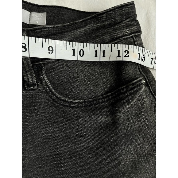 Athleta Skinny Grey Charcoal Wash Sculptek Jeans Size 4 Stretchy Denim Essential - Picture 6 of 10